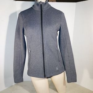 Spyder Gray Core sweater Jacket size S